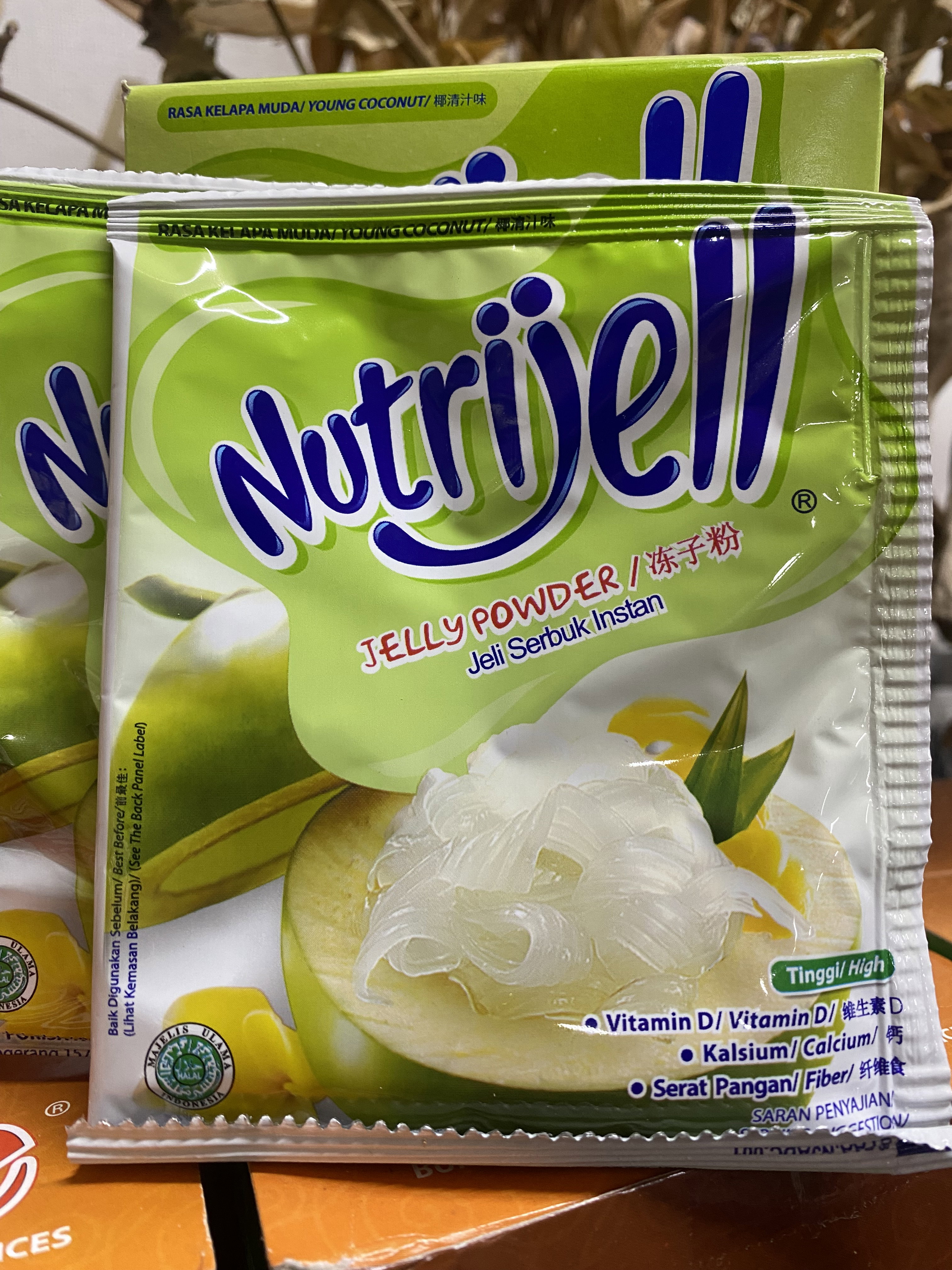 Nutrijell Rasa Kelapa Muda 15gr