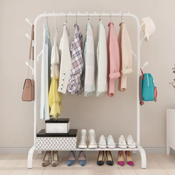 110CM POLE CLOTH HANGING RACK WITH HOOK 