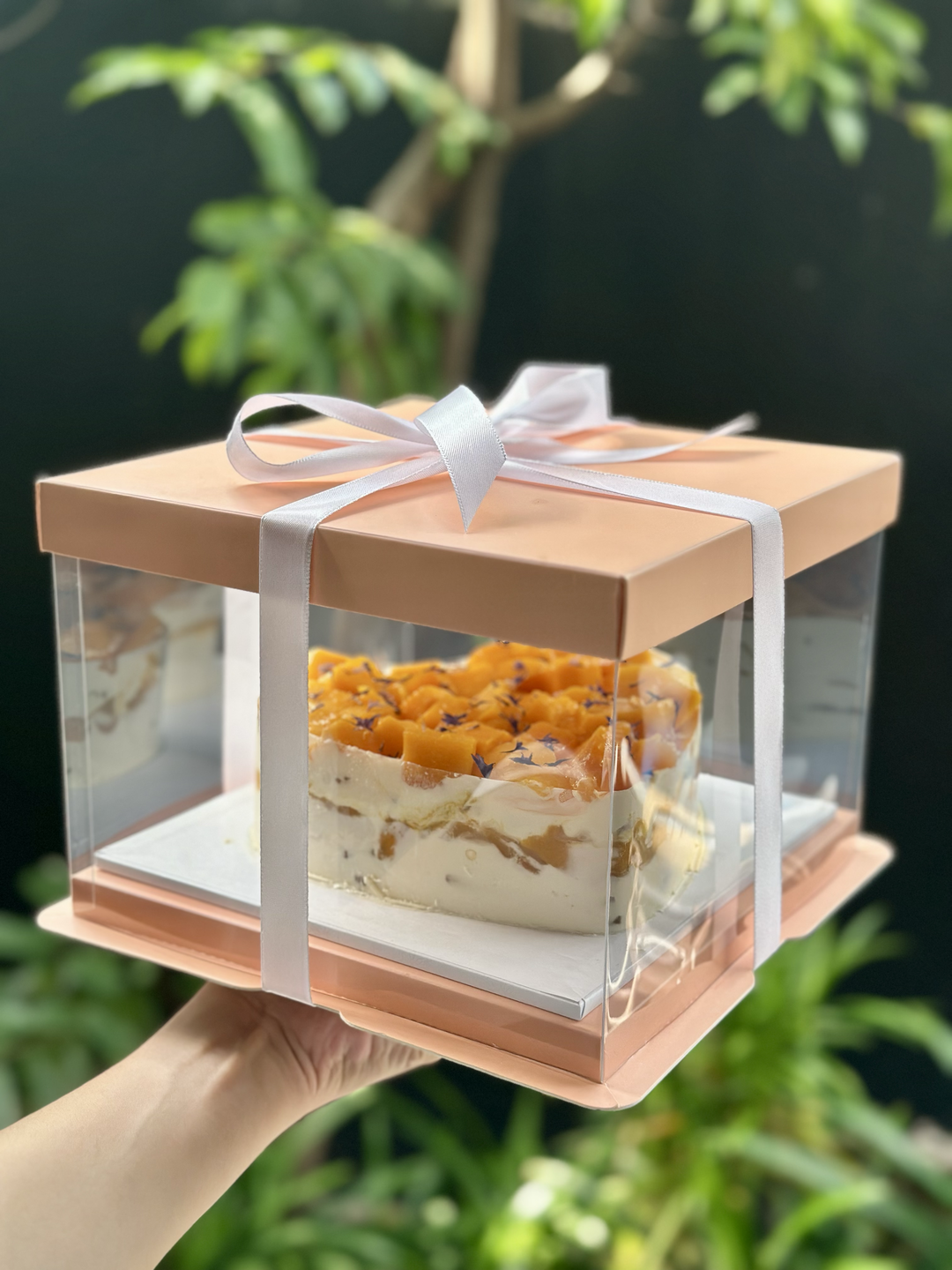 Golden Sunset Mango Float - 6 inch