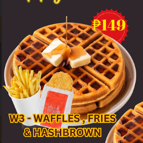 W3 (Waffles, Fries & Hashbrown w/ Free 12oz)_0