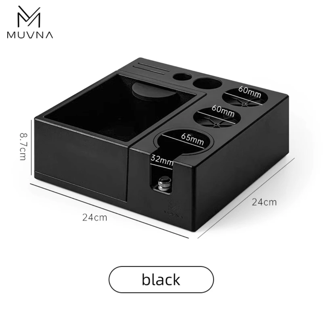 MUVNA 2in1 Knock Box Station