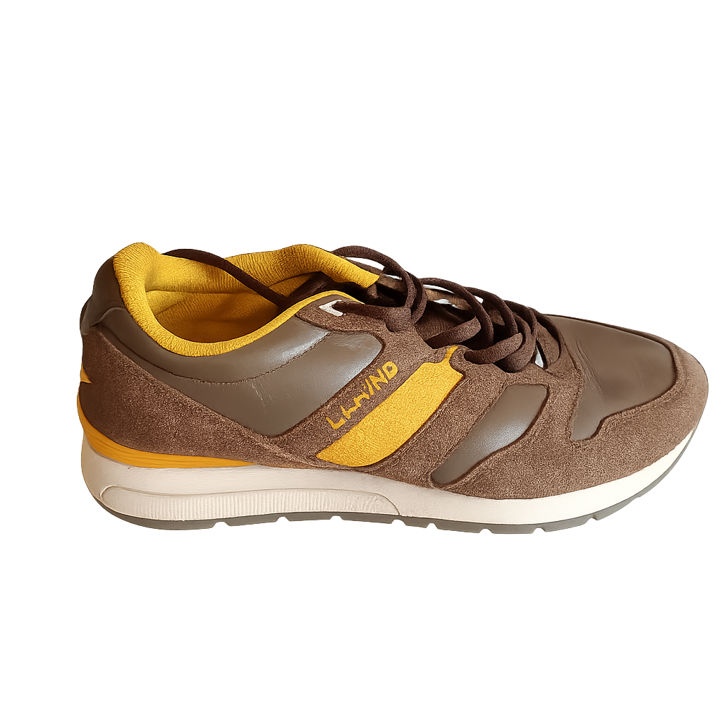 Sleek Brown and Yellow