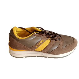 Sleek Brown and Yellow