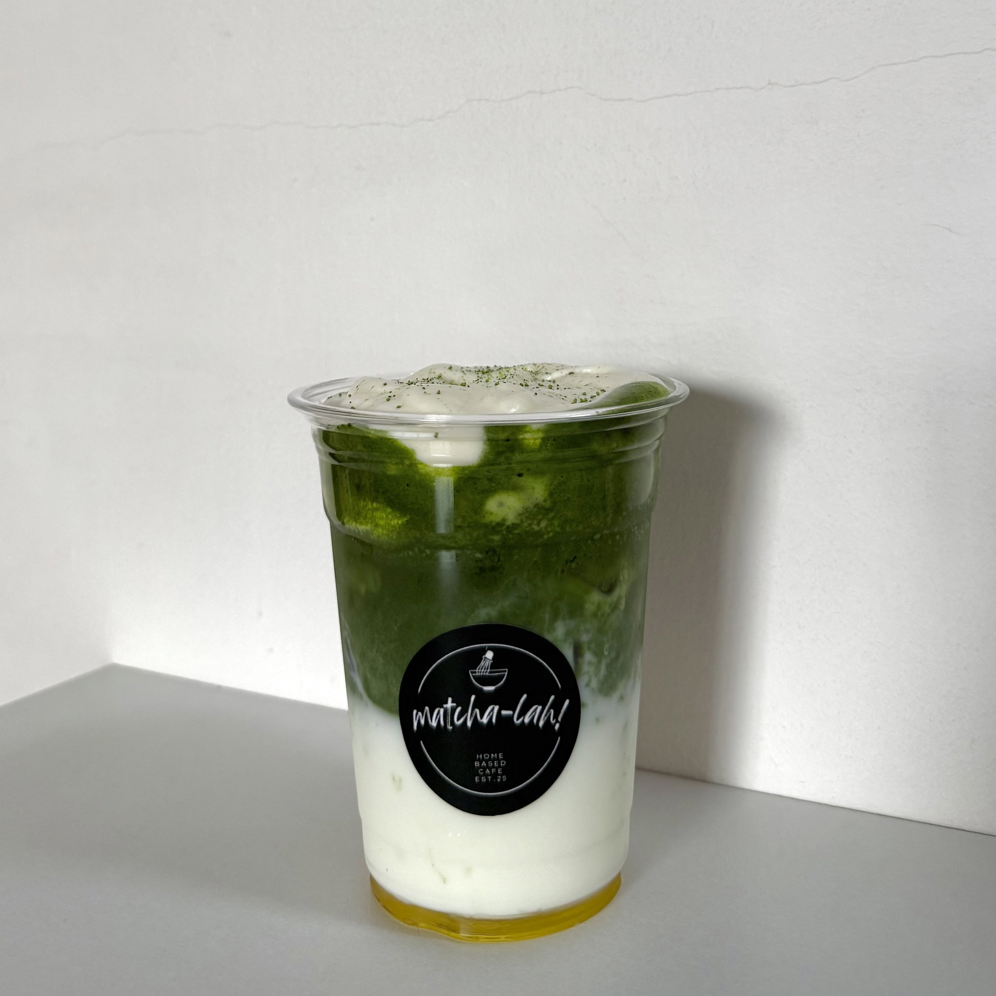 Salted Honey Cream Matcha Latte _0