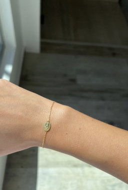 Virgin medal bracelet 