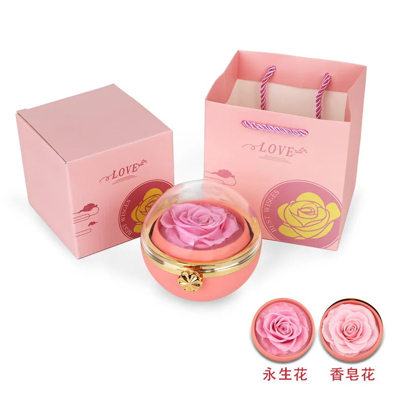 Rotating Eternal Rose Jewelry Box_7