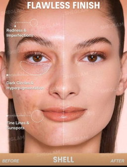 Sheglam İpək Toxunuşlu Pudra