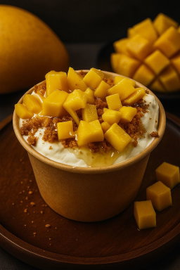 Honey Mango Pudding