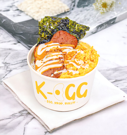 Spam Egg Rice Bowl