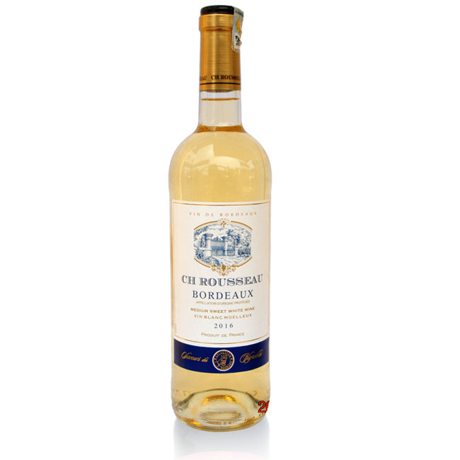 CH Rousseau Vin Blanc Bordeaux Moelleux 2022 75cl, 13%
