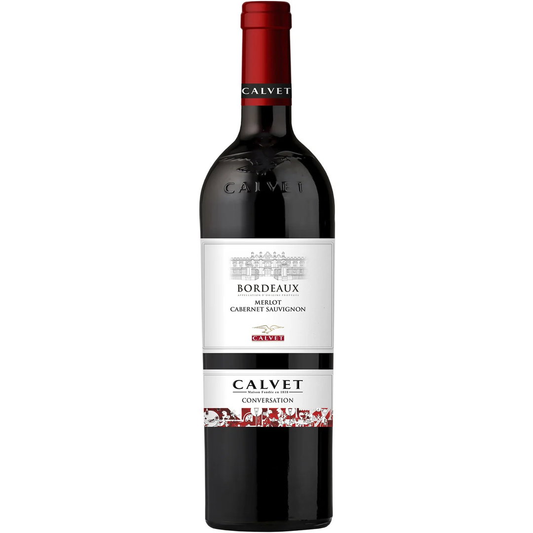 Calvet Conversation Vin Rouge Bordeaux Merlot Cabernet Sauvignon 2022 75cl, 14%