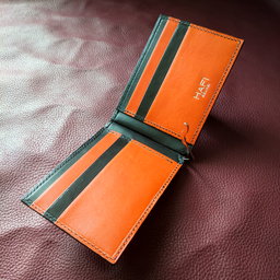 Urban V2 Money Clip Wallet in Black/Orange
