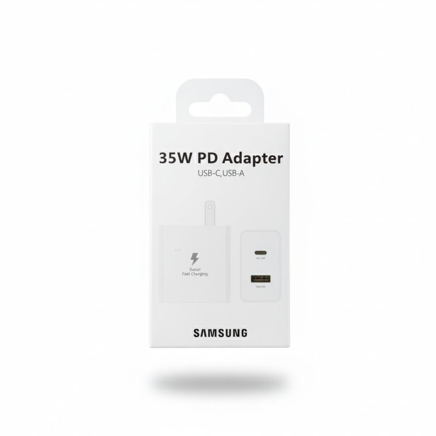 Taco Samsung USB + Tipo C | 35W (2 puertos)