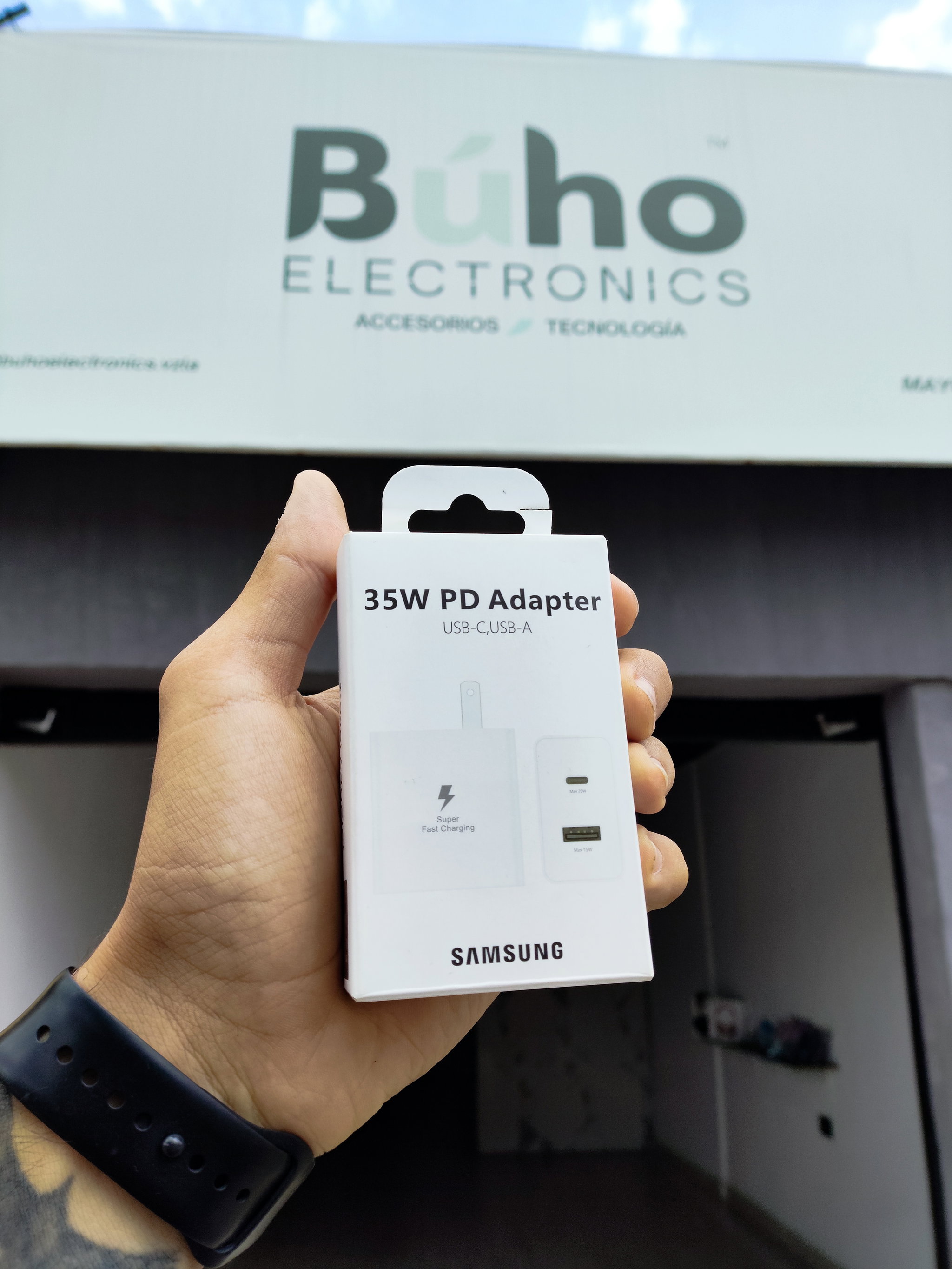 Taco Samsung USB + Tipo C | 35W (2 puertos)_1