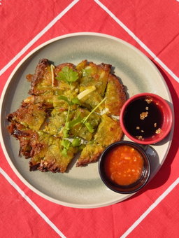 Crispy Pancake aux oignons 