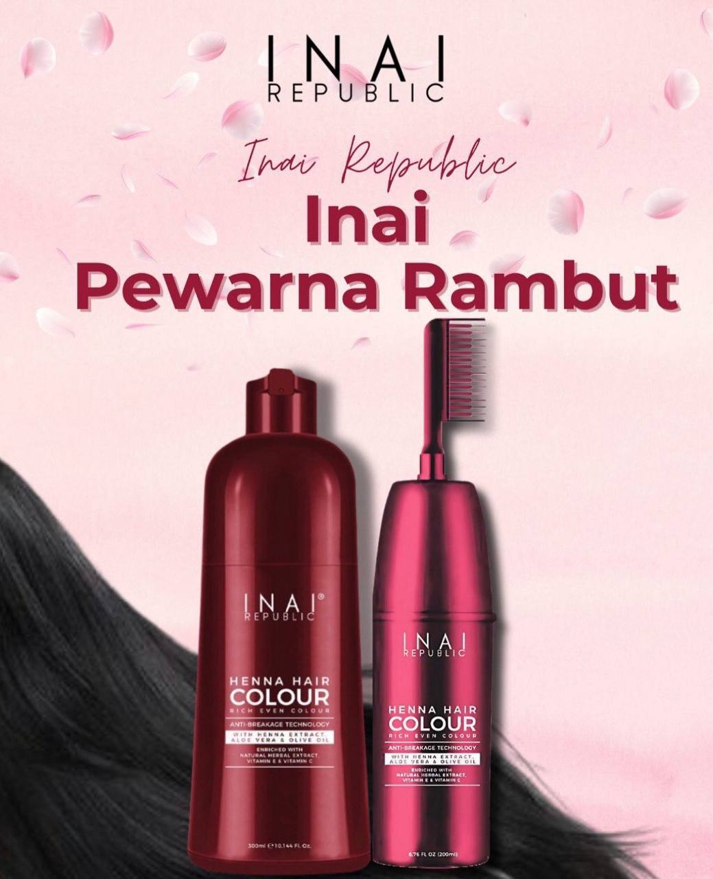 Inai Republic Henna Hair Colour 