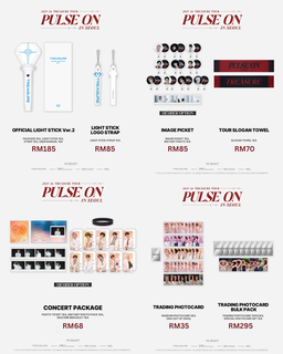 Treasure Tour Pulse On in Seoul Official MD