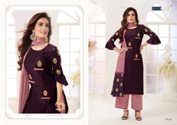 Kurti Palazzo Set with Dupatta