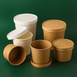 Kraft Food Cups w/Lid