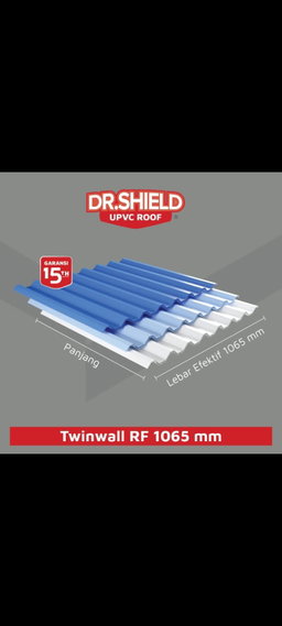 DR Shield RF 1065 12mm Double Layer upvc
