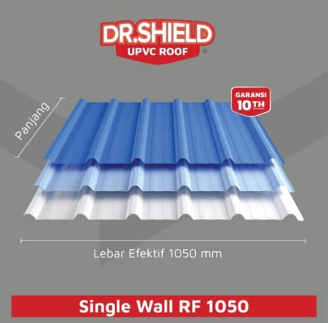 DR Shield RF 1050 2mm Single Layer upvc_0