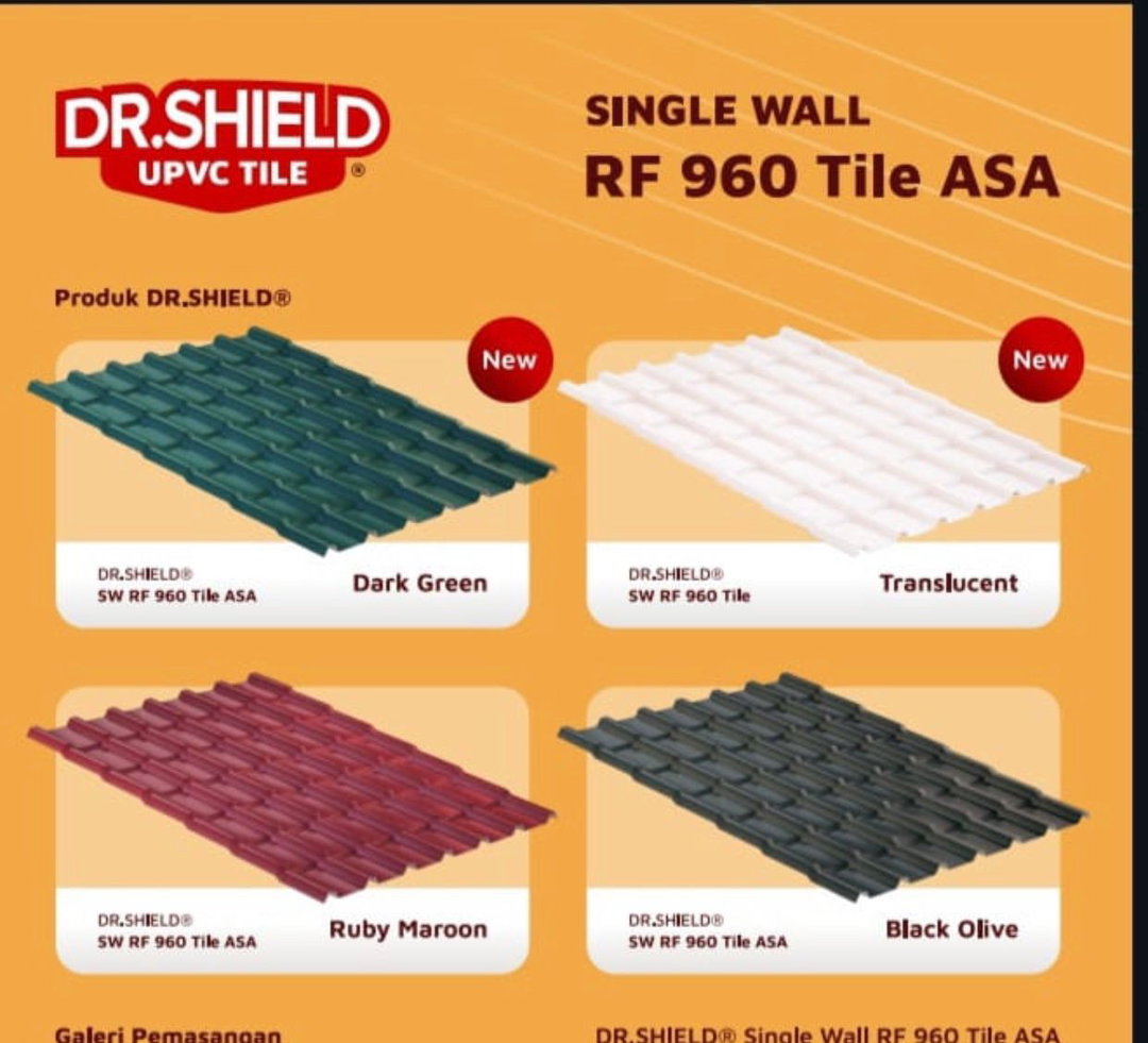 DR Shield RF 960 Genteng Upvc 1.040 x 1.540mm