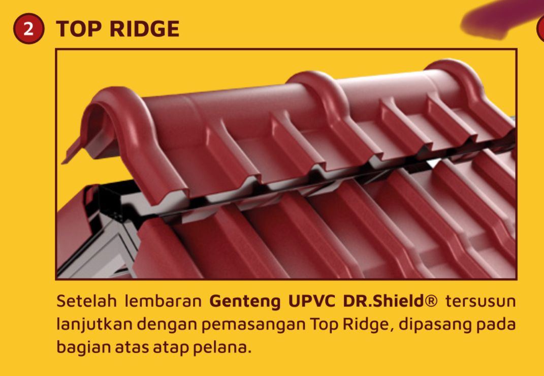 Aksesoris DR Shield RF 960 Genteng Upvc _1