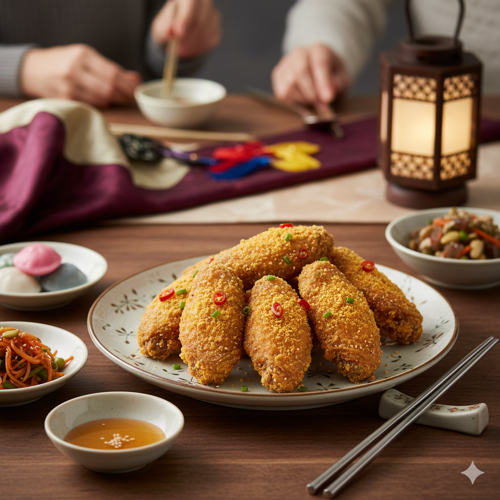 Korean Fried-Style Chicken Wings_7