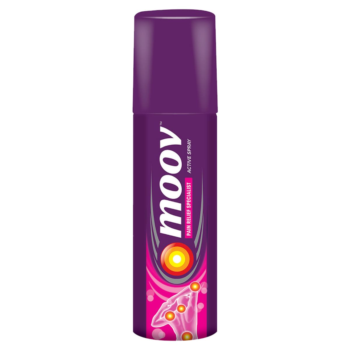 Moov Fast Pain Relief Spray - 50g | Suitable for Back Pain, Muscle Pain, Joint Pain, Knee Pain | 100% Ayurvedic Formula | Suitable for Sports & Gym related injuries_0
