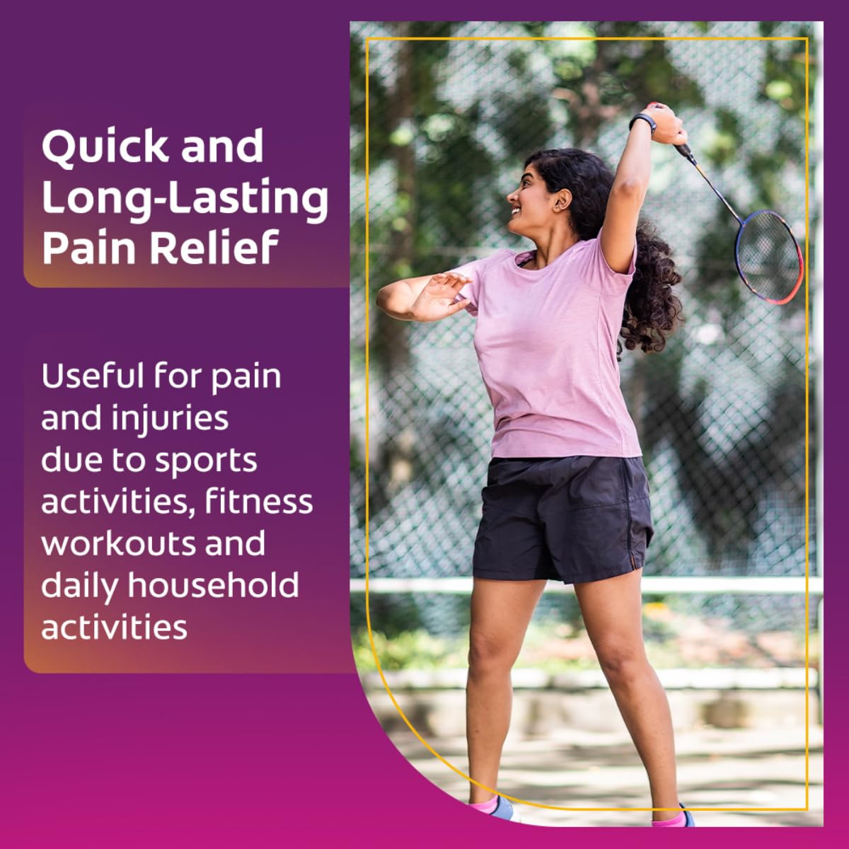 Moov Fast Pain Relief Spray - 50g | Suitable for Back Pain, Muscle Pain, Joint Pain, Knee Pain | 100% Ayurvedic Formula | Suitable for Sports & Gym related injuries_5