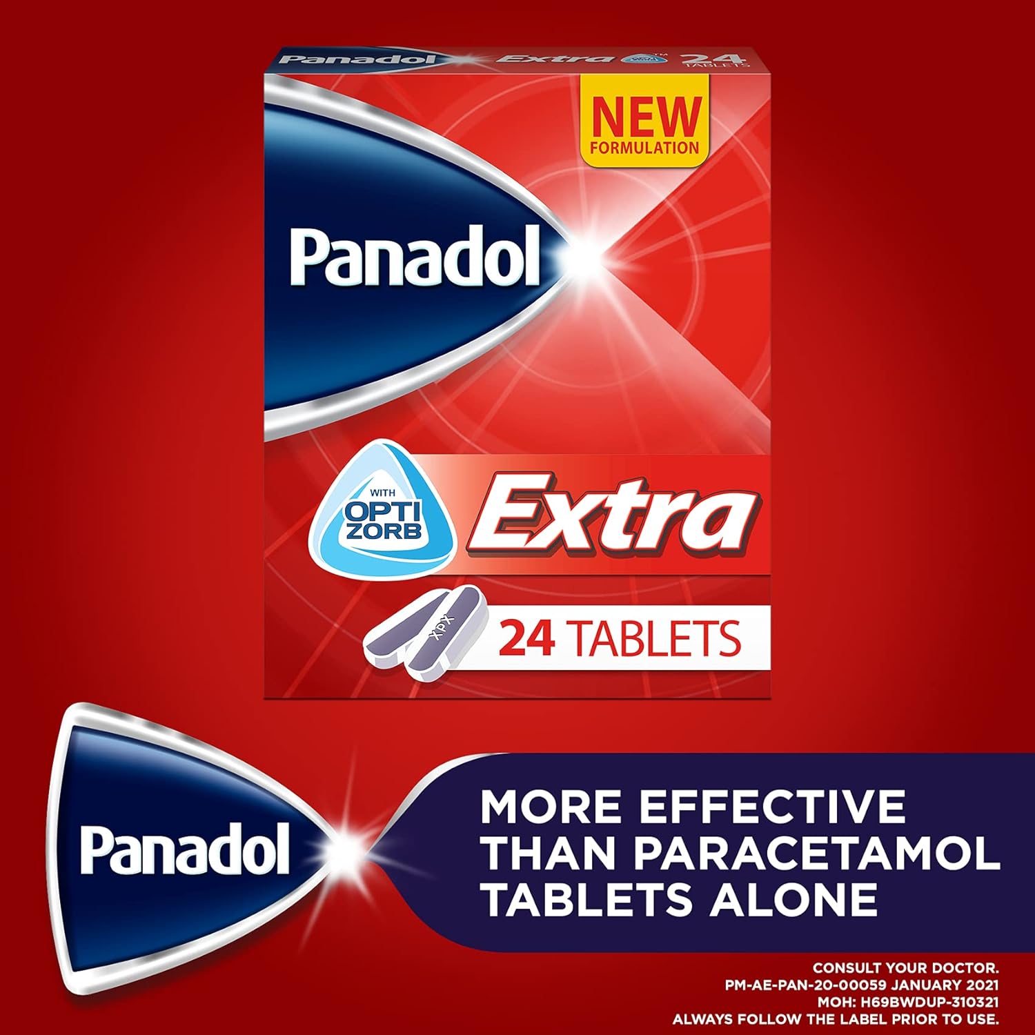 Panadol Extra with Optizorb 24 Tablets_2