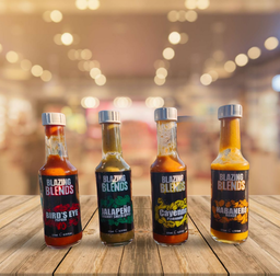 Blazing Blends Hot Sauce Range