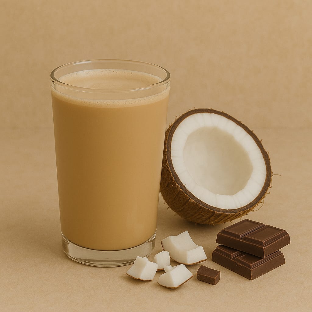 Chocolate Coconut Latte