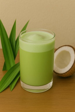 Pandan Coconut Latte