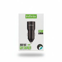Taco de Carro Infinix USB | 65W (2 puertos)
