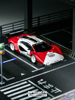 TIME MICRO MODEL 1/64 LAMBORGHINI COUNTACH PSC DESIGN - MARLBORO