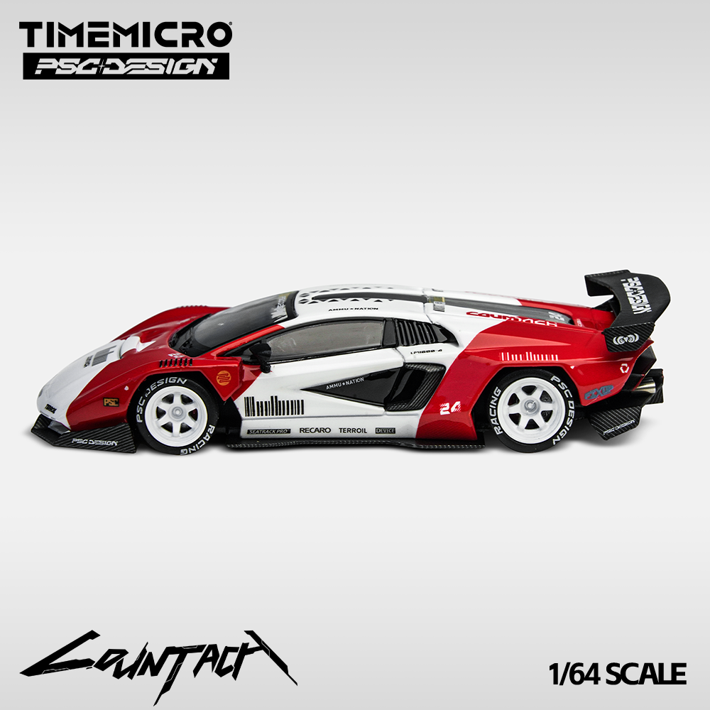 TIME MICRO MODEL 1/64 LAMBORGHINI COUNTACH PSC DESIGN - MARLBORO_4