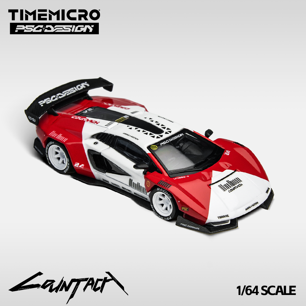 TIME MICRO MODEL 1/64 LAMBORGHINI COUNTACH PSC DESIGN - MARLBORO_8