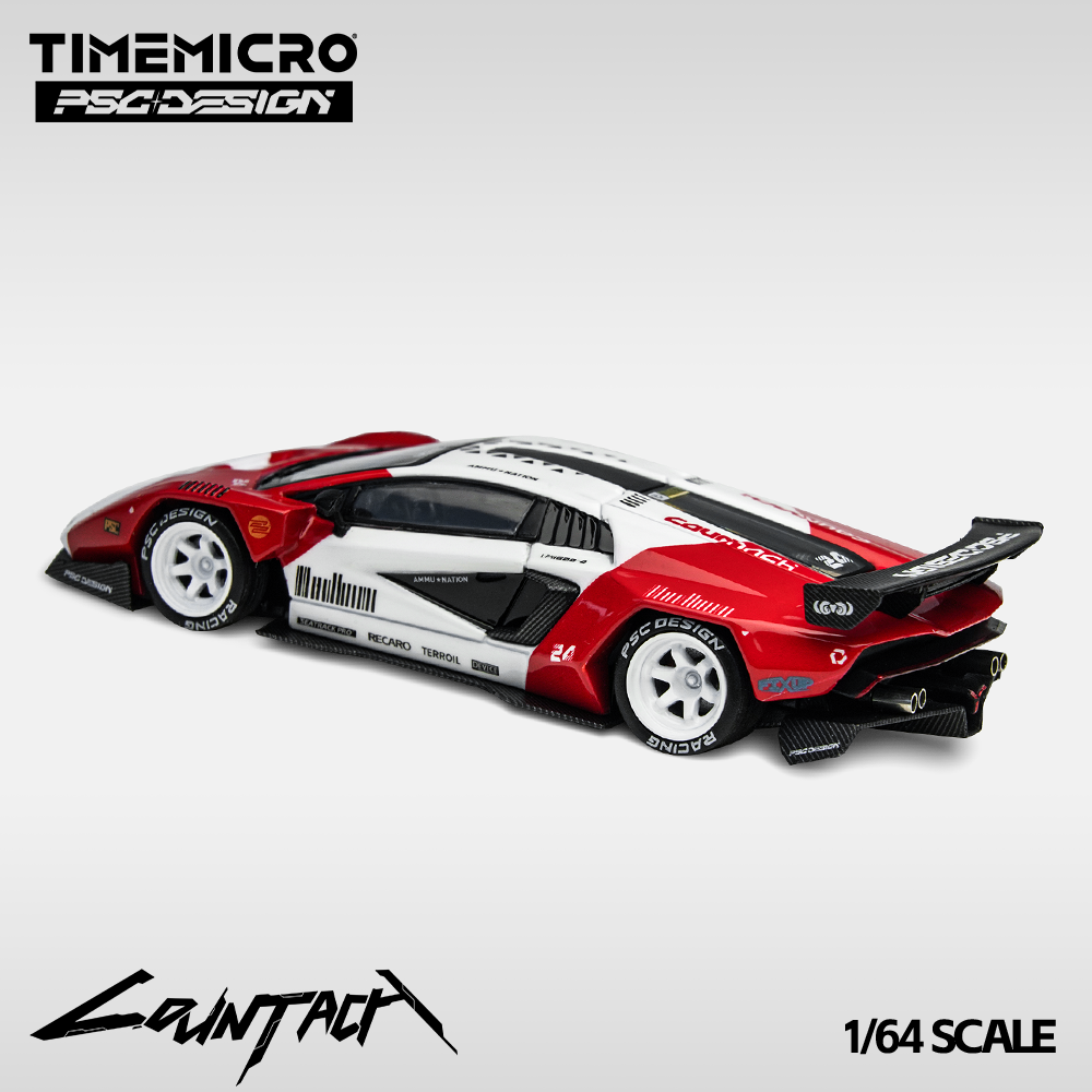 TIME MICRO MODEL 1/64 LAMBORGHINI COUNTACH PSC DESIGN - MARLBORO_5