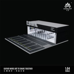 MOREART DIORAMA MODEL 1/64 MODIFICATION SHOP - LIBERTY WALK