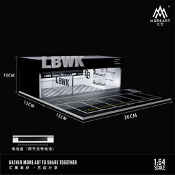 MOREART DIORAMA MODEL 1/64 MODIFICATION SHOP - LIBERTY WALK