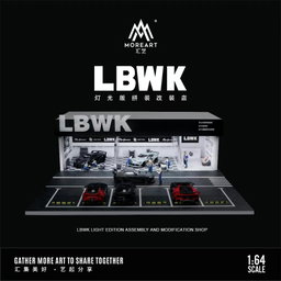 MOREART DIORAMA MODEL 1/64 MODIFICATION SHOP - LIBERTY WALK