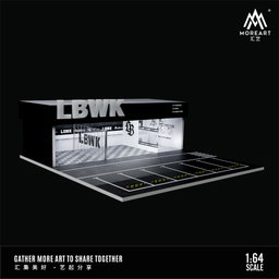 MOREART DIORAMA MODEL 1/64 MODIFICATION SHOP - LIBERTY WALK