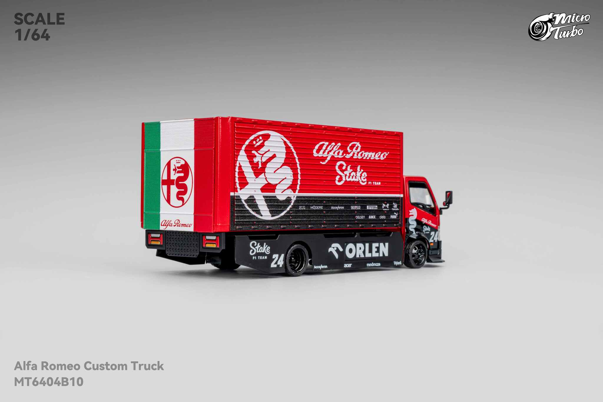 MICRO TURBO MODEL 1/64 CUSTOM TRUCK - AR RED_8