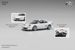 MICRO TURBO MODEL 1/64 TOYOTA MR-2 SW20 CUSTOM REVISION 4 VER.2 - WHITE