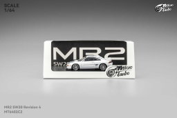 MICRO TURBO MODEL 1/64 TOYOTA MR-2 SW20 CUSTOM REVISION 4 VER.2 - WHITE
