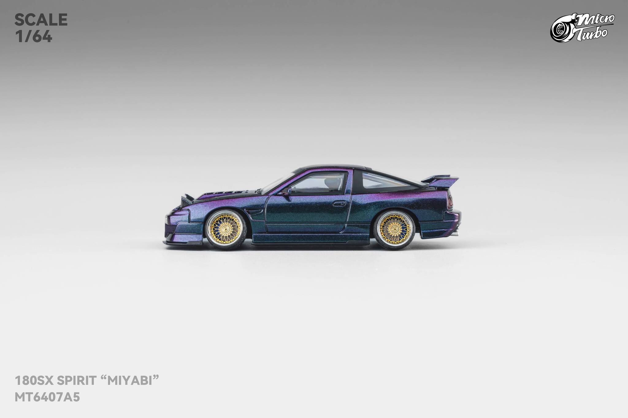 MICRO TURBO MODEL 1/64 CUSTOM 180SX SPIRIT REI - CHAMELEON (GMHS25)_4