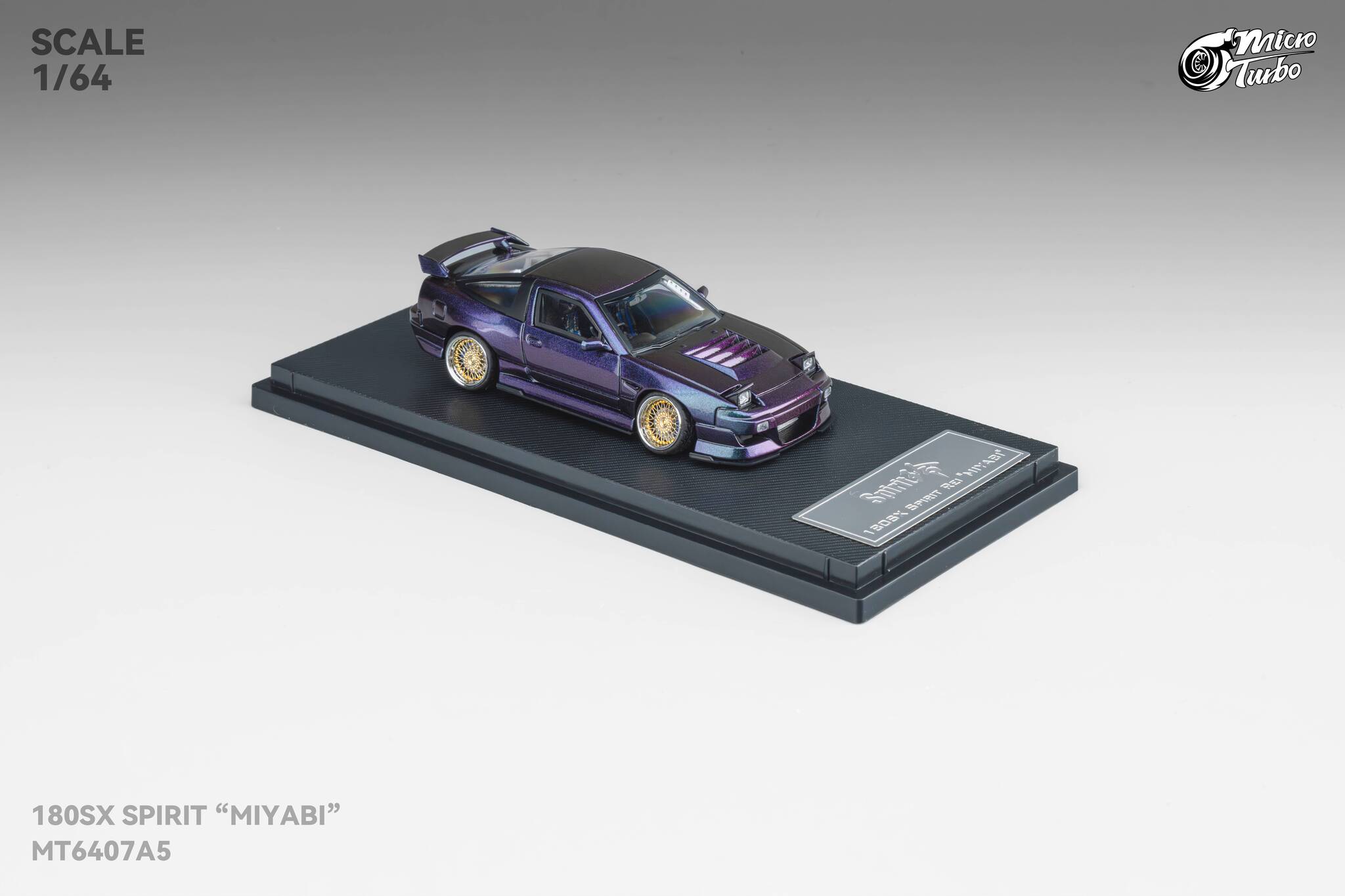 MICRO TURBO MODEL 1/64 CUSTOM 180SX SPIRIT REI - CHAMELEON (GMHS25)_10