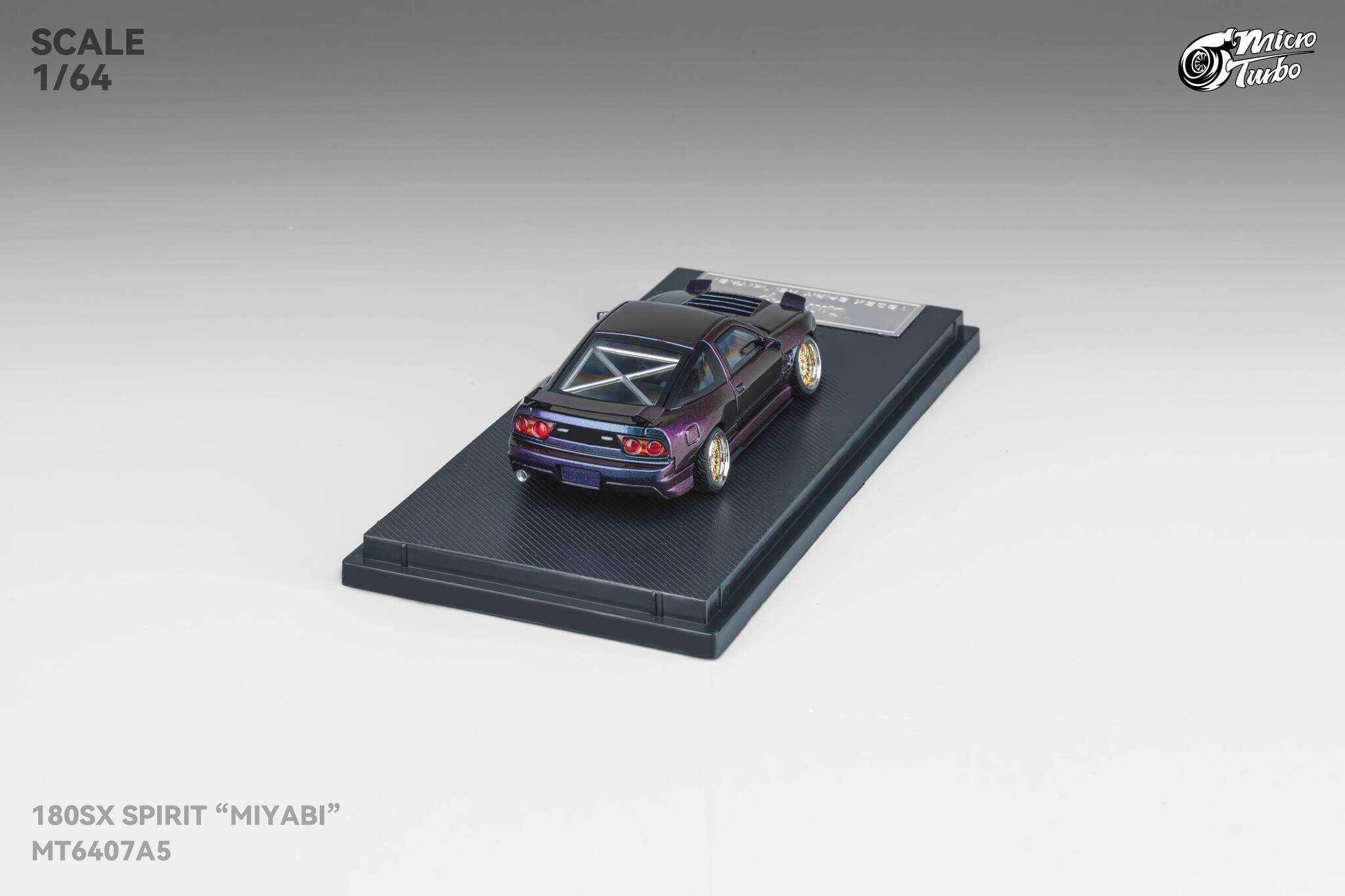 MICRO TURBO MODEL 1/64 CUSTOM 180SX SPIRIT REI - CHAMELEON (GMHS25)_7
