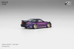 MICRO TURBO MODEL 1/64 CUSTOM 180SX SPIRIT REI - CHAMELEON (GMHS25)